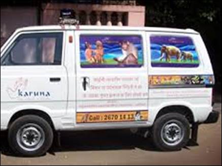 गुजरात में 108 की तर्ज पर जानवरों के लिए एनिमल एंबुलेंस सेवा - Animal  Ambulance for Pets Dogs and other Animals in Gujarat