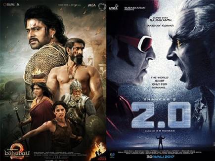 '2.0' ने सेटेलाइट राइट्स के मामले में पीछे छोड़ा 'बाहुबली 2' को