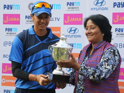 4 रनों में 6 विकेट खोकर इंडिया ग्रीन ने मैच गंवाया, इंडिया ब्लू पांचवीं