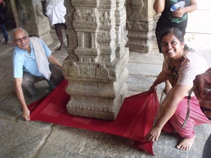 hanging pillar temple in andhra pradesh