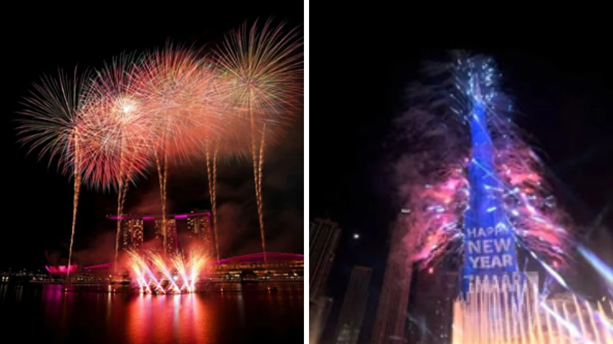 Happy New Year 2026 Celebration: नए साल 2026 की धूम, पूरी दुनिया में जश्न का माहौल... भारत के शहरों से सामने आईं तस्वीरें