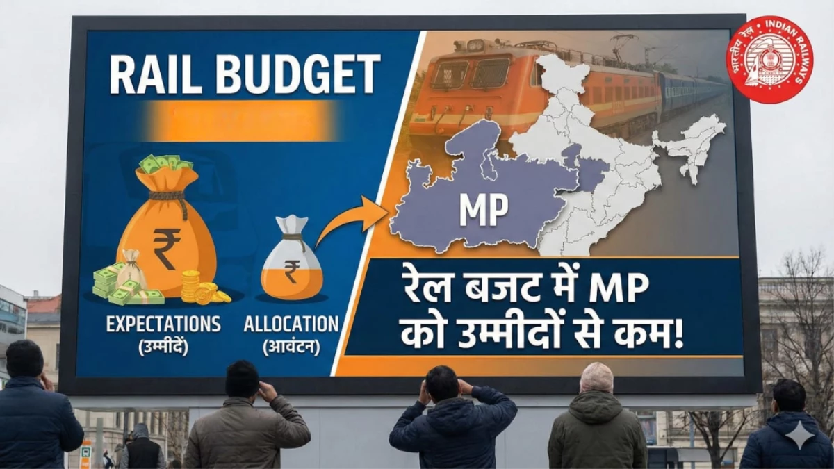 रेल बजट में MP को उम्मीदों से कम! Bhopal से मुंबई-पुणे-बेंगलुरु रूट पर ट्रेनें बढ़ने की उम्मीद पर फिरा पानी