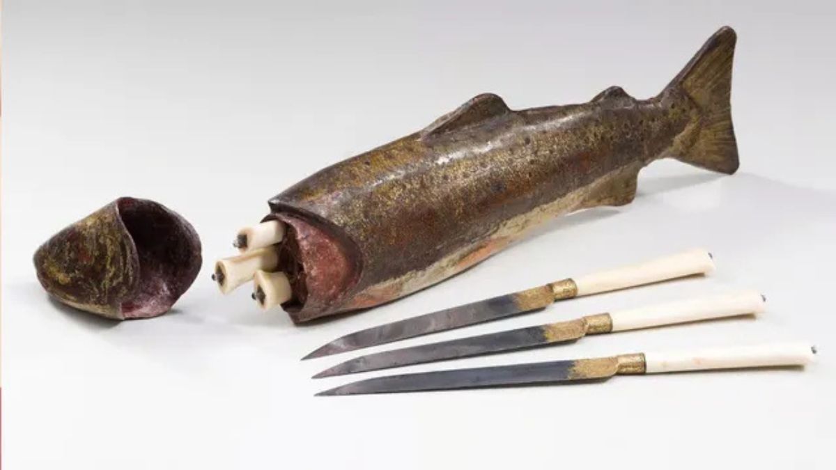 16वीं शताब्दी में इटली के कारीगरों ने 'मछली' के भीतर छिपाए थे 6 शिकारी चाकू, म्यूनिख के म्यूजियम में कैद है इतिहास