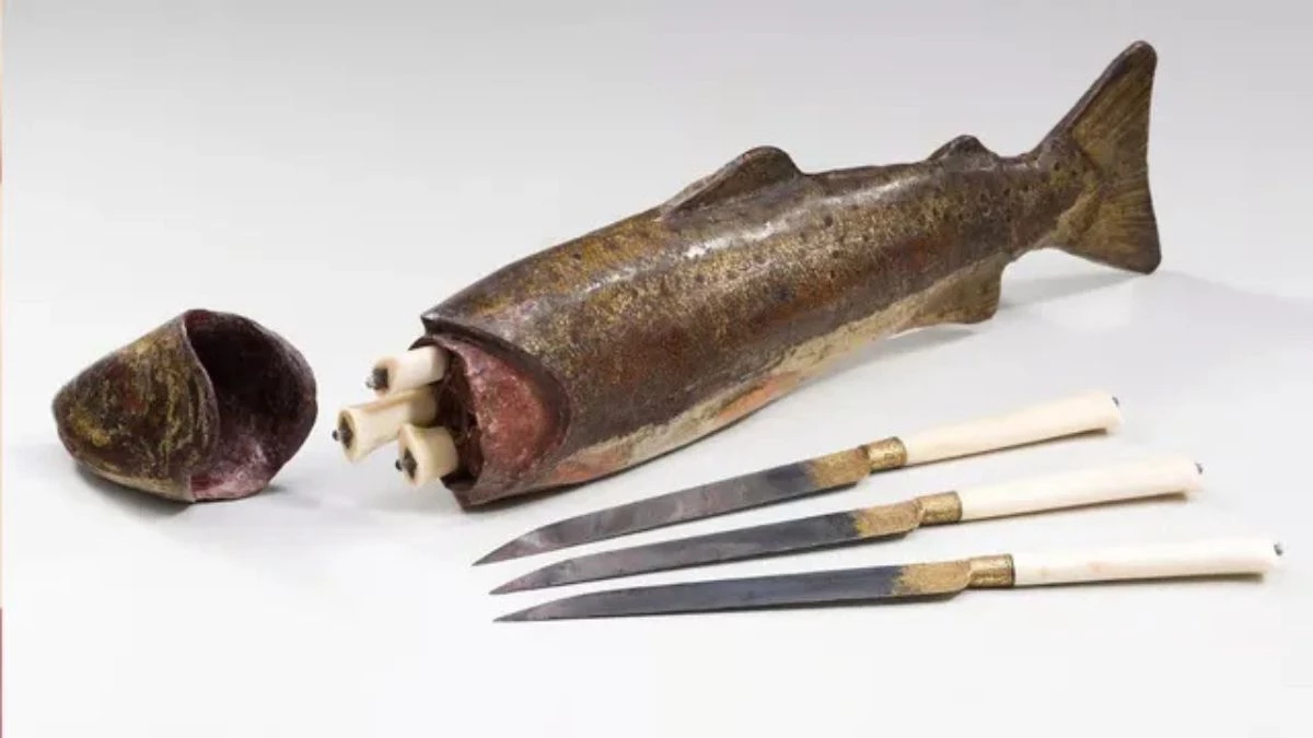 16वीं शताब्दी में इटली के कारीगरों ने 'मछली' के भीतर छिपाए थे 6 शिकारी चाकू, म्यूनिख के म्यूजियम में कैद है इतिहास