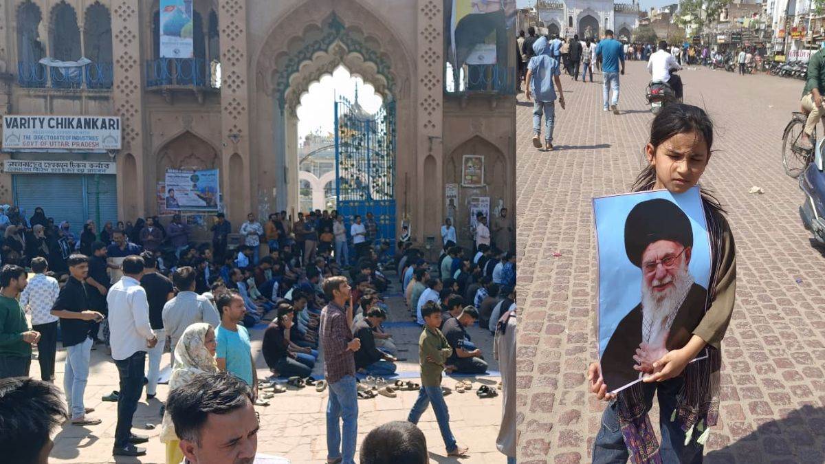 खामेनेई की हत्या के विरोध में लखनऊ में आक्रोश, शिया हुए एकजुट, रात में निकालेंगे मशाल जुलूस