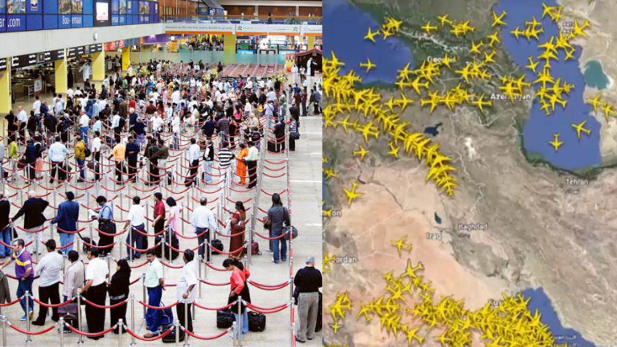 पश्चिम एशिया में तनाव का असर: अंतरराष्ट्रीय उड़ानें ठप, दुबई-अबू धाबी एयरपोर्ट बंद, भारतीयों समेत हजारों यात्री फंसे