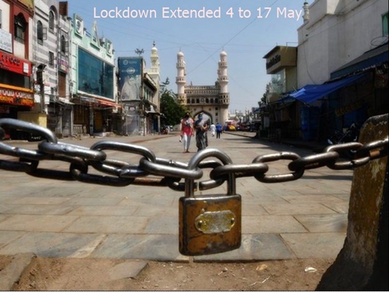 Lockdown Extended : लॉकडाउन 17 मई तक बढ़ा, जानिये क्‍या बंद और खुला रहेगा, कहां होगी छूट