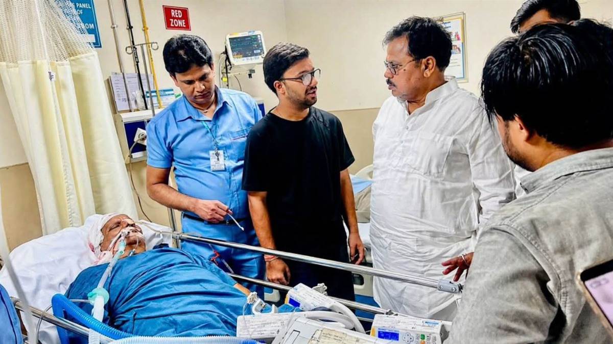 ग्वालियर में ट्रांसफार्मर ब्लास्ट के बाद सिर पर गिरी बुशिंग,  61 वर्षीय लाइनमैन की टूटी हड्डी ; स्वजन का आरोप- जबरन ड्यूटी कराई गई