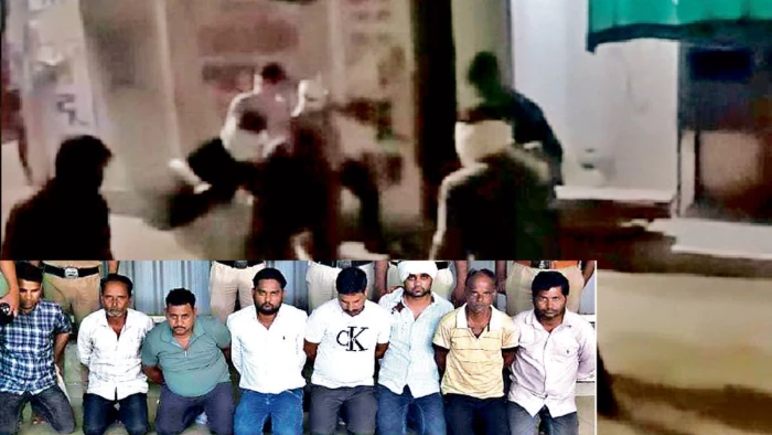 ग्वालियर में सामान न मिलने पर बदमाशों ने दुकानदार को पीटा, महिलाओं को भी नहीं छोड़ा; आठ गिरफ्तार