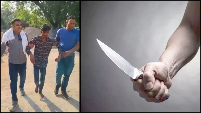 नाबालिग से शादी से इनकार किया, तो सिरफिरे आशिक ने पिता पर चाकू से किया जानलेवा हमला, वारदात CCTV में कैद