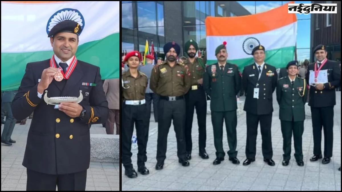 एमपी के लाल ने किया कमाल, ओमकार सिंह ने विश्व सैन्य निशानेबाजी चैंपियनशिप में हासिल किया पहला स्थान, सर्वश्रेष्ठ पिस्टल शूटर का जीता पुरस्कार