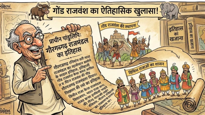 प्राचीन पांडुलिपि में मिला गौरगजगढ़ राजमंडल का इतिहास, गोंड राजवंश की स्थापना और गोरखनाथ सहित अलाउद्दीन खिलजी के आक्रमण का उल्लेख
