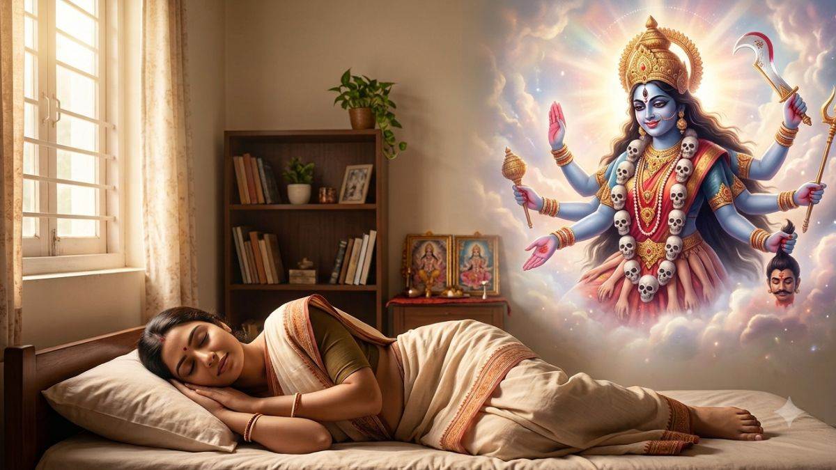 सपने में मां काली का आना शुभ है या अशुभ? जानिए किस स्थिति में चमक जाती है किस्मत और कब मिलता है संकट का संकेत