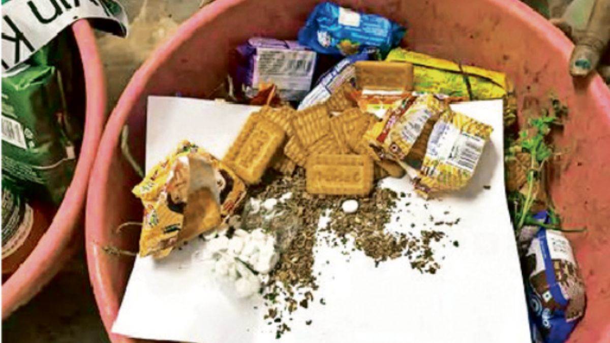 रायपुर में केंद्रीय जेल में बंदियों तक प्याज, साबुन और बिस्किट में छिपाकर पहुंच रहा था गांजा, नशीली गोलियां, तंबाकू