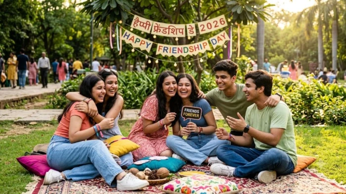 Happy Friendship Day 2026: बेस्ट फ्रेंड के लिए 10 शानदार शुभकामना संदेश, शायरी और दिल जीतने वाले कोट्स यहां पढ़ें
