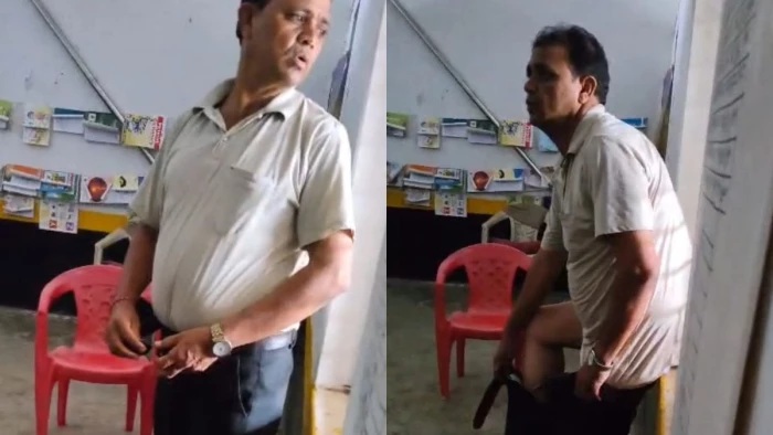 स्कूल में हेडमास्टर की अश्लील हरकत, देखते ही डर गए बच्चे, जांजगीर के पामगढ़ थाने में भारी हंगामा