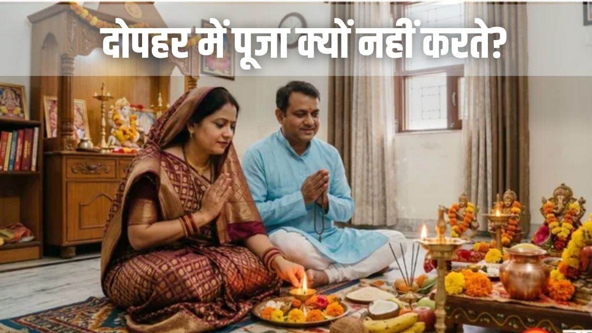दोपहर में पूजा करना शुभ है या अशुभ? जानें क्या कहते हैं नियम और कौन सा समय है सबसे बेस्ट