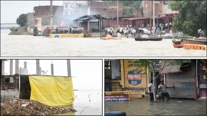 यूपी में बाढ़ प्रभावितों के राहत-बचाव अभियान में जुटा प्रशासन, प्रदेश में 65,532 खाद्यान्न पैकेट वितरित