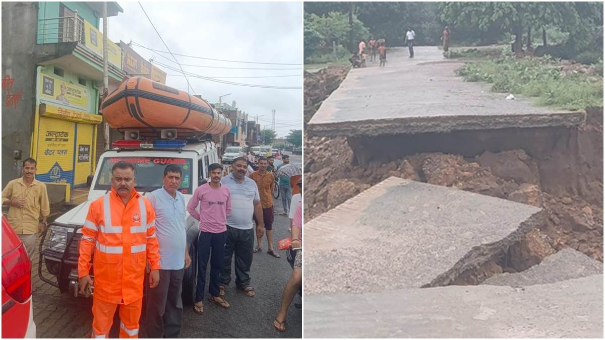 सतना में बाढ़ का खतरा बढ़ा, मंदाकिनी नदी हाई फ्लड लेवल के करीब; सिमरावल किनारे गांवों में अलर्ट