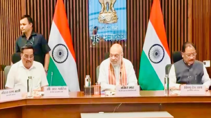 महानदी जल विवाद: दिल्ली में अमित शाह व मोहन माझी के साथ बैठक के बाद साय बोले- संवाद से ही समाधान