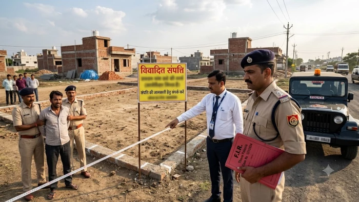 इंदौर में 25 लाख के प्लॉट पर कराया दो करोड़ का लोन, 30.75 लाख की धोखाधड़ी और रकम हड़पने पर हुई FIR