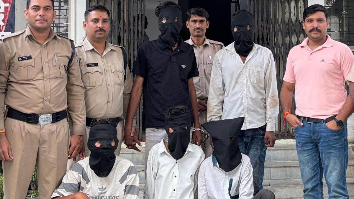 इंदौर डकैती कांड: चादर डालकर युवक को पीटा और 6 लाख लूटे; 5 गिरफ्तार, शक के घेरे में चौकीदार