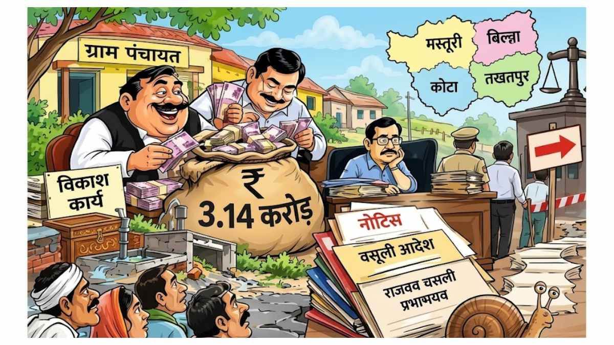 करोड़ों के गबन में 20 साल बाद भी वसूली अधूरी, पंचायत राज में कानून, फिर भी बिलासपुर में उड़ीं धज्जियां
