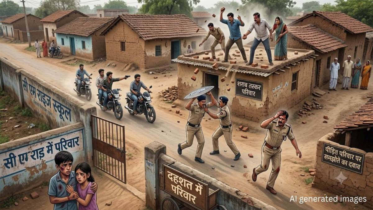 ग्वालियर में बेखौफ गुंडे: नाबालिग भाई-बहन पर फायरिंग के बाद पीड़ित परिवार को धमकाया, बीच-बचाव में DSP का फोड़ा सिर