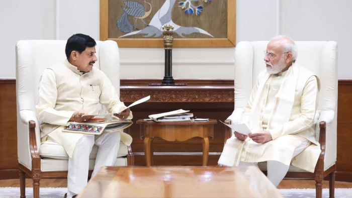 ग्लोबल इन्वेस्टर्स समिट 2027 की तैयारी तेज: CM मोहन यादव ने प्रधानमंत्री को किया आमंत्रित, औद्योगिक विकास पर हुई चर्चा