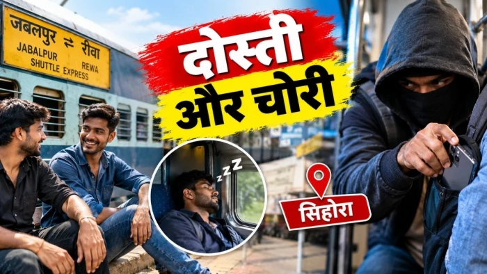 जबलपुर से छूटी रीवा शटल में दोस्ती, सिहोरा में आई नींद, मोबाइल चुराकर यूपीआई से 20 हजार रुपये निकाले