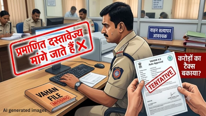 MP में वाहन ऑटो ट्रांसफर व्यवस्था पर बवाल: बिना जांच बदल रहा मालिकाना हक, अपराध में लिप्त गाड़ियों का भी हुआ अप्रूवल