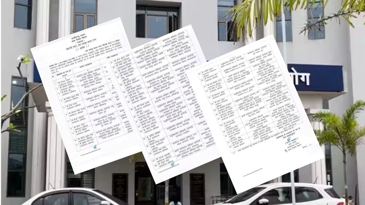 Executive Engineers Transfer List: छत्तीसगढ़ में लोक निर्माण विभाग में 71 अभियंताओं का तबादला, सालों से एक ही स्थान पर जमे थे