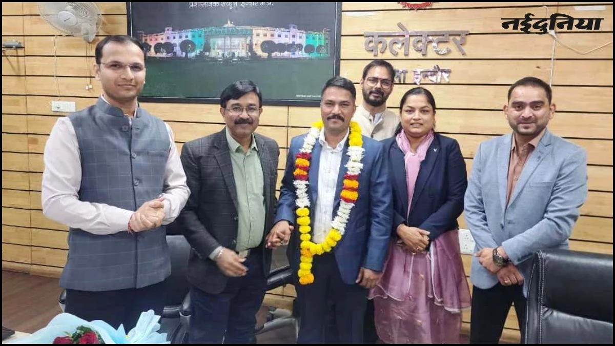 Indore के सांवेर विधानसभा में SIR का कार्य पूरा, चुनाव आयोग ने टीम को किया सम्मानित