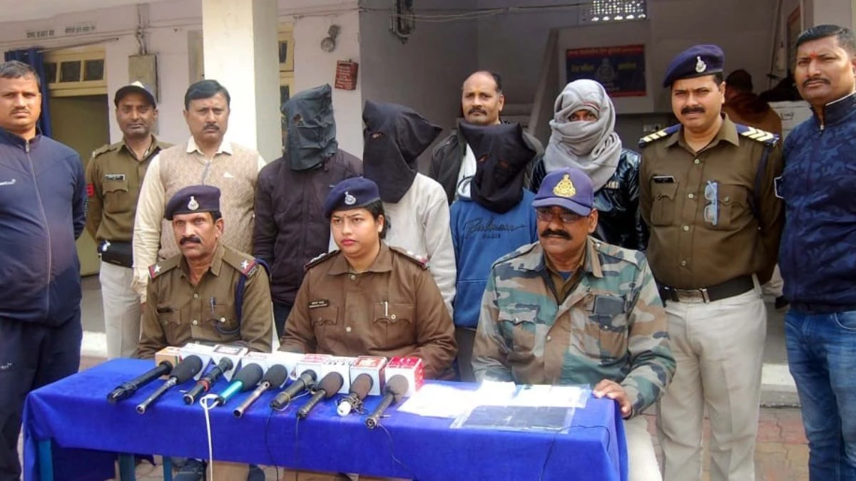 ससुराल घुमने के बहाने आता और ट्रेन में यात्रियों के फोन-पर्स चुराता, GRP ने यूपी के गिरोह को पकड़ा