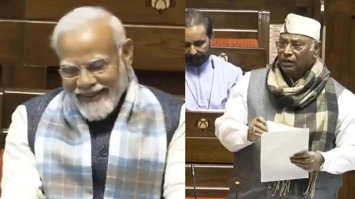 VIDEO: मल्लिकार्जुन खरगे ने कहा- अबकी बार 400 पार!, यह सुन PM मोदी भी नहीं रोक पाए हंसी