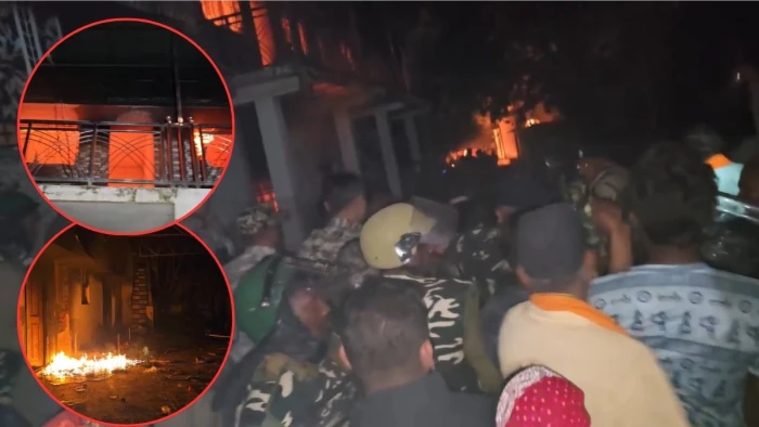 गरियाबंद में शिवलिंग खंडित करने वाले आरोपियों ने जेल से निकलते ही किया विवाद, दो समुदायों के बीच हिंसक झड़प, घरों में लगाई आग