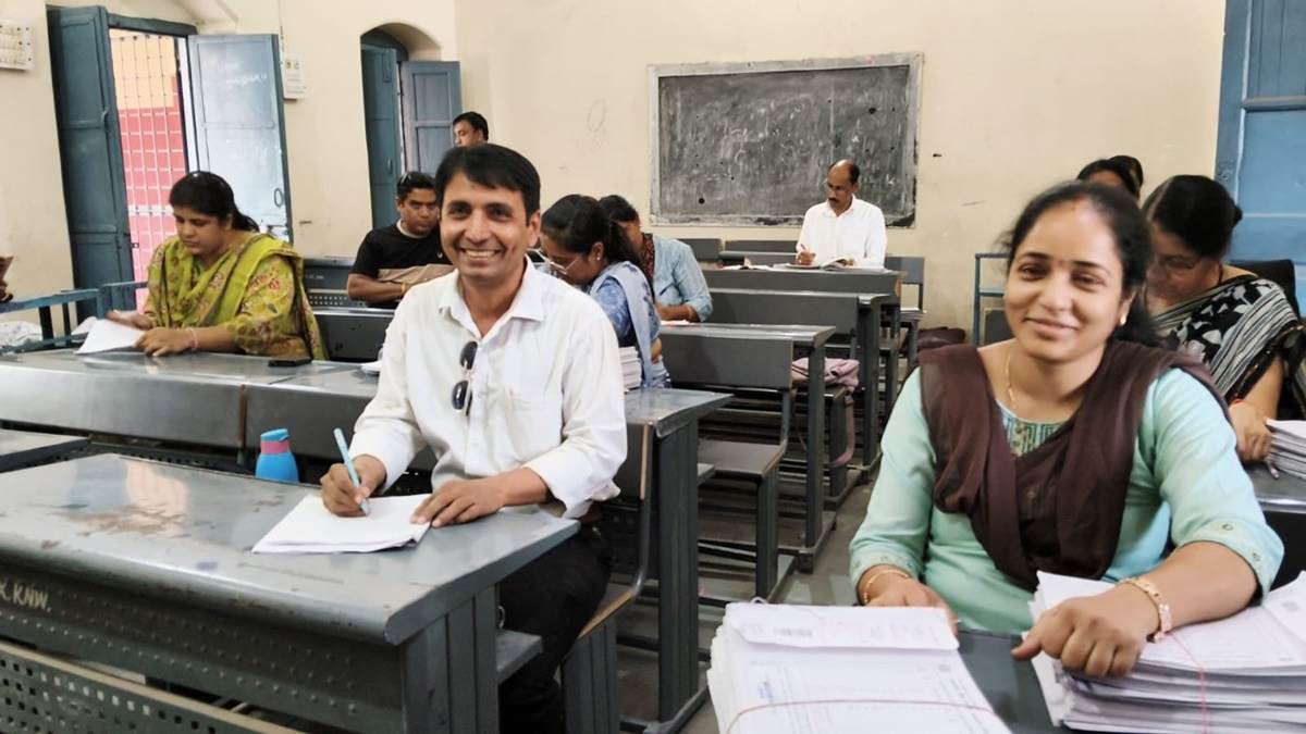 Checking Answer Sheets