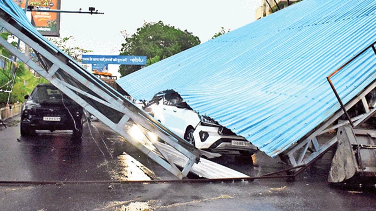 छत्तीसगढ़ में बस्तर, कांकेर, धमतरी, दंतेवाड़ा सहित 9 जिलों में आज भी आंधी-तूफान के साथ बारिश की चेतावनी