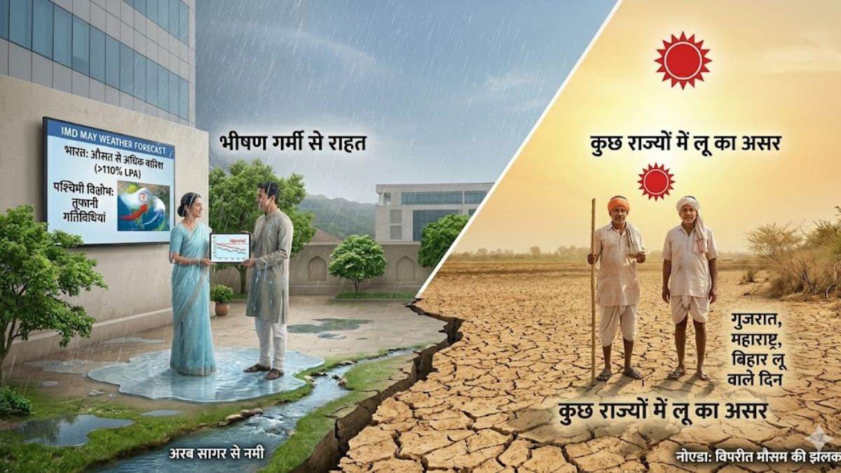 IMD ने मई में दिया झमाझम बारिश का अलर्ट, मानसून की एंट्री से कई राज्यों में मिलेगी राहत
