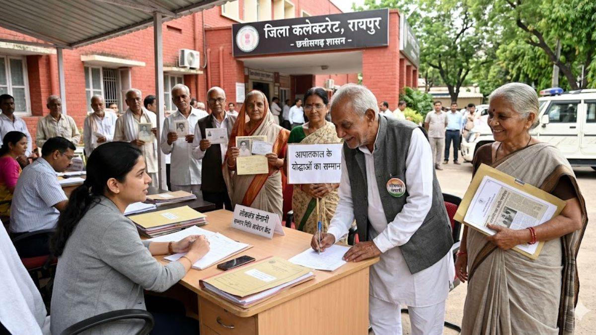 छत्तीसगढ़ सरकार का बड़ा फैसला: अब थानों में बंद रहे मीसाबंदियों को भी मिलेगी 25,000 रुपये महीने सम्मान निधि और चिकित्सा लाभ