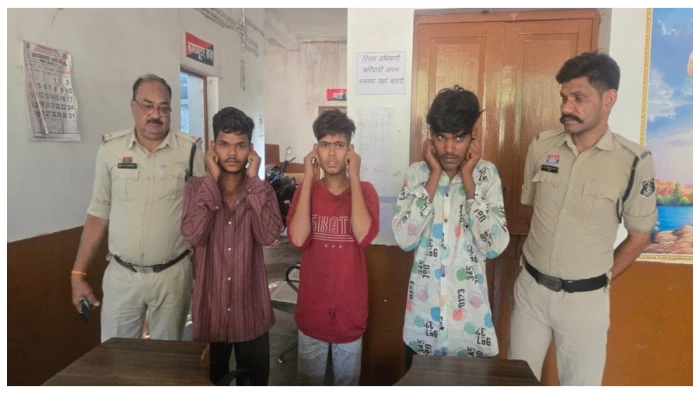 बिलासपुर पुलिस ने 500 सीसीटीवी कैमरे खंगालकर सुलझाई लूट की गुत्थी, नाबालिग सहित चार आरोपी गिरफ्तार