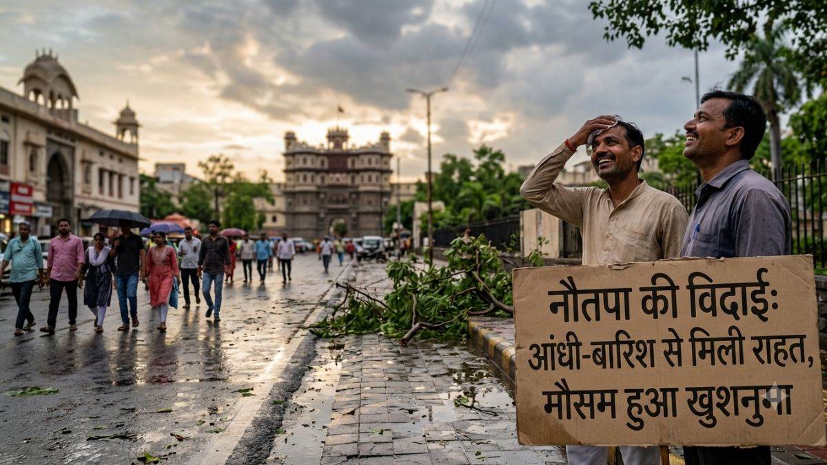 MP में आंधी-बारिश के साथ नौतपा की विदाई, भोपाल समेत कई जिलों में बौछारें शुरू; IMD ने जारी किया अलर्ट