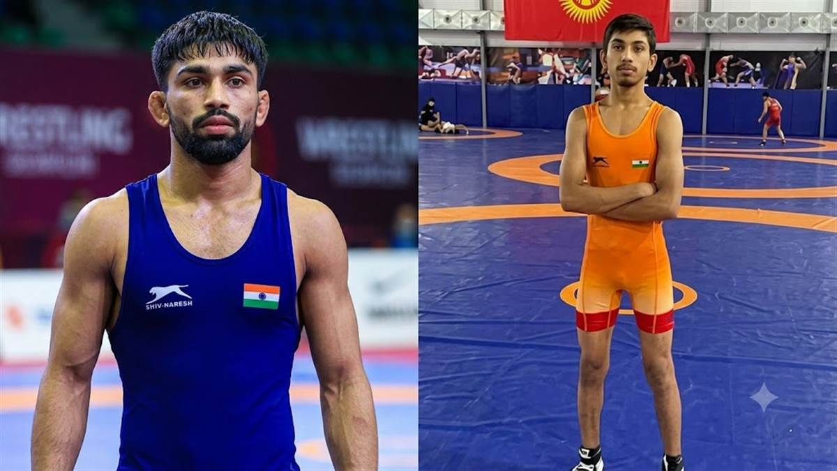 खंडवा के छोटे-से गांव के नीरज पटेल ने  जीता कांस्य पदक, थाईलैंड में एशियन कुश्ती में जापान के नारू सेंबा को हराया