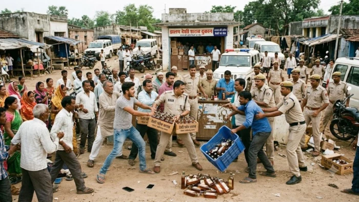 महासमुंद में अपराधियों के हौसले बुलंद, आबकारी टीम पर हमला, अवैध शराब लूट कर भागे आरोपित
