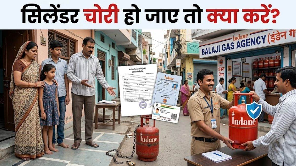 LPG Cylinder Lost: गैस सिलेंडर चोरी या गुम हो जाए तो घबराएं नहीं, जानिए क्या करें और कैसे मिलेगा नया सिलेंडर