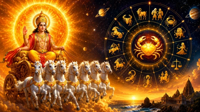Surya Gochar: 7 जुलाई को कर्क राशि में प्रवेश करेंगे सूर्य, इन 5 राशियों की चमकेगी किस्मत