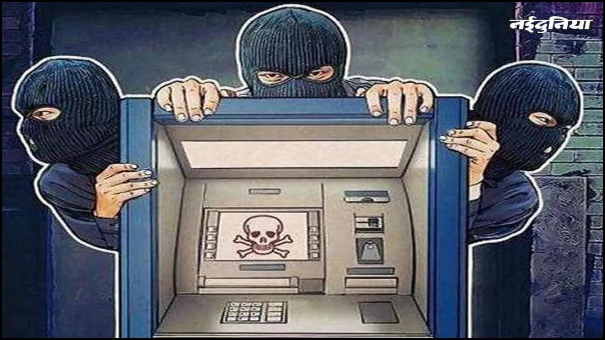 MP के गुना में शातिर चोरों की करतूत, पहले CCTV कैमरे किए खराब, फिर गैस कटर से ATM काटकर ले उड़े 8 लाख