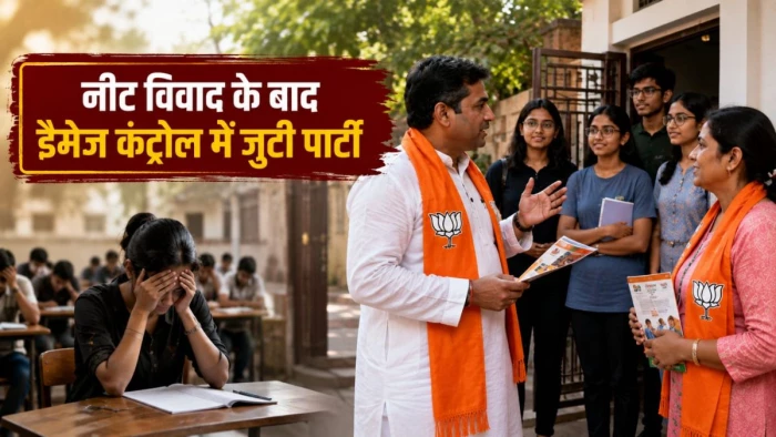 एमपी में जेन-जी को साधने के लिए घर-घर जाकर छात्रों से संपर्क कर रही BJP, नीट विवाद के बाद डैमेज कंट्रोल में जुटी पार्टी