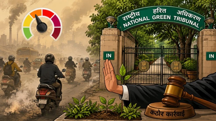 'पानी छिड़ककर नहीं, ठोस कदम से घटाएं प्रदूषण'... NGT की दोटूक; भोपाल कलेक्टर-निगमायुक्त बनाएं एक्शन प्लान