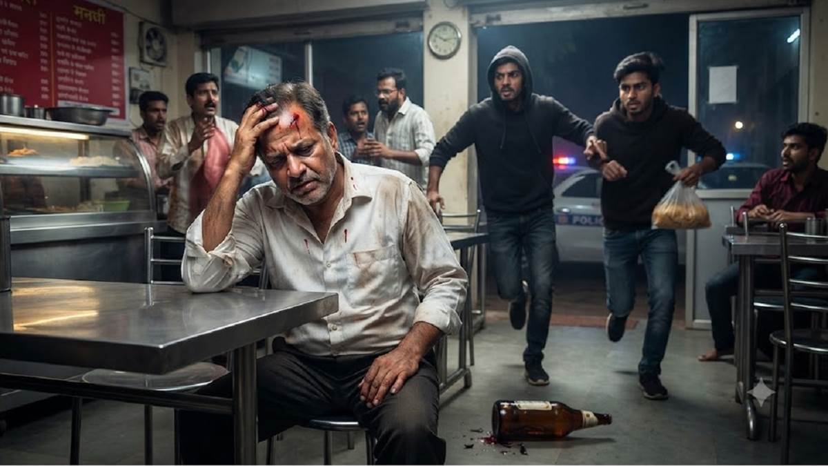 पंडरी के मदरासी में मुफ्त की बिरियानी ले जाने से रोका तो बीयर की बोतल से फोड़ दिया मैनेजर का सिर